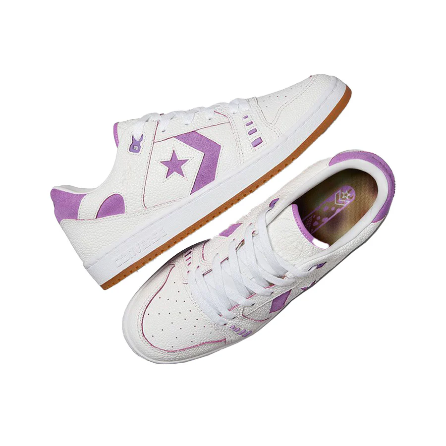 Converse AS-1 Pro Ox - White/Fuchsia Glow/White - Image 4