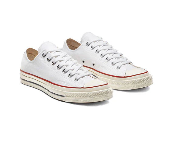 Converse Chuck 70 Low - OX White/White/Egret - Image 2