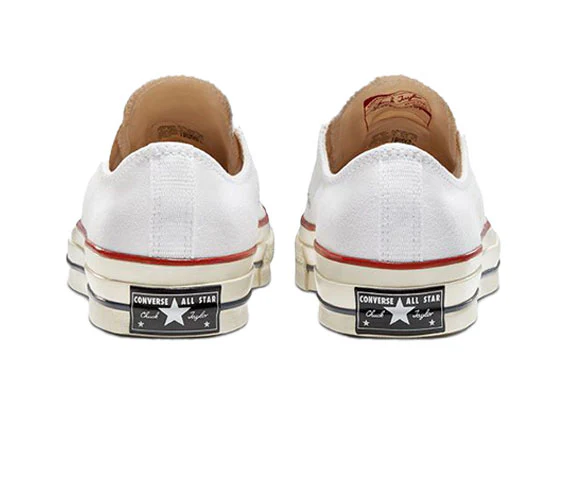 Converse Chuck 70 Low - OX White/White/Egret - Image 3