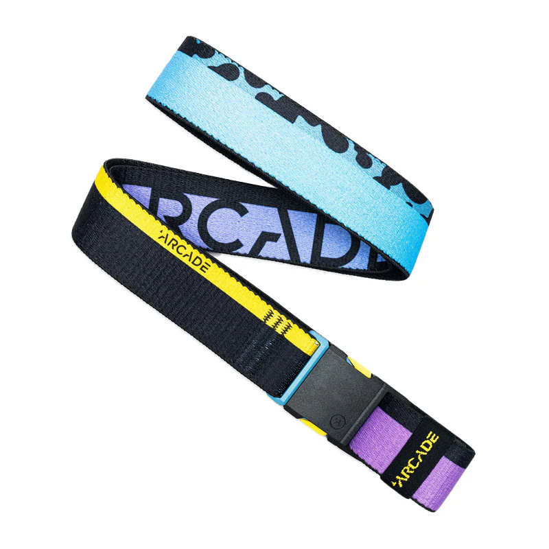 Arcade Sierra Slim Belt - Acid Fade/Purple