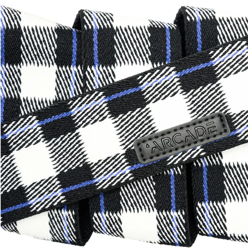 Arcade Plaid - Cobalt/Black - Image 2