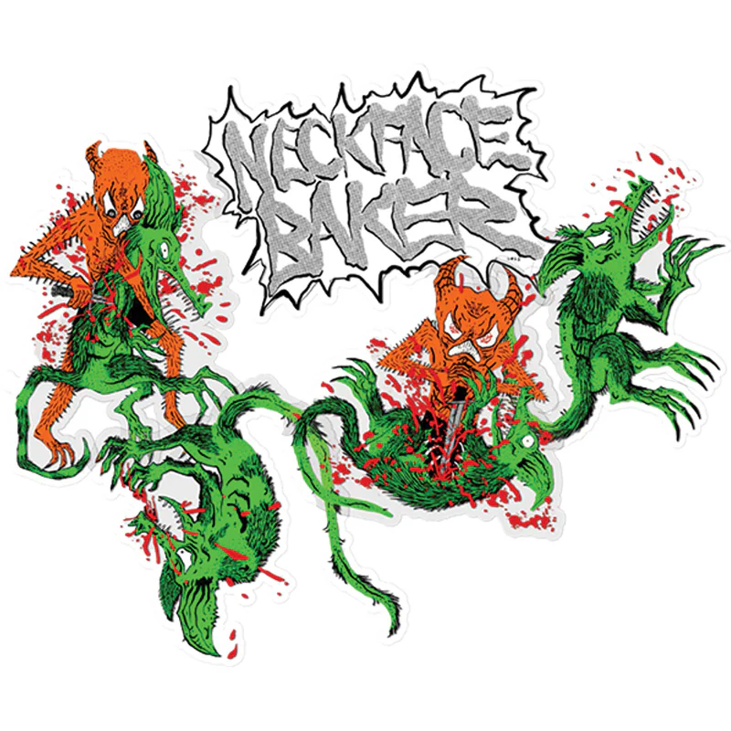 Baker Toxic Rats Sticker