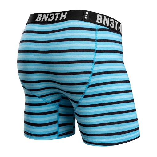 BN3TH Outset Boxer Brief - Mini TriColour Striper/Turquoise - Image 2