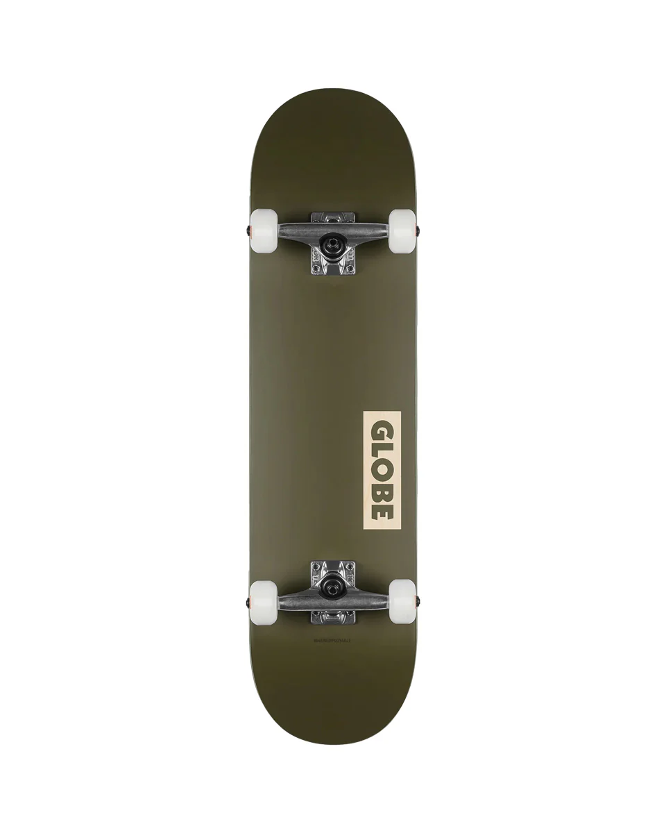 Globe Goodstock Fatigue Green Complete 8.25"