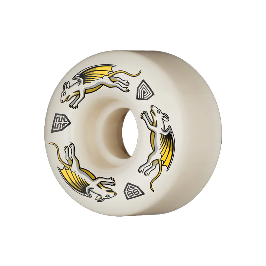 Powell Peralta Dragon Formula Nano Rat Wheels 88A 34mm x 52mm