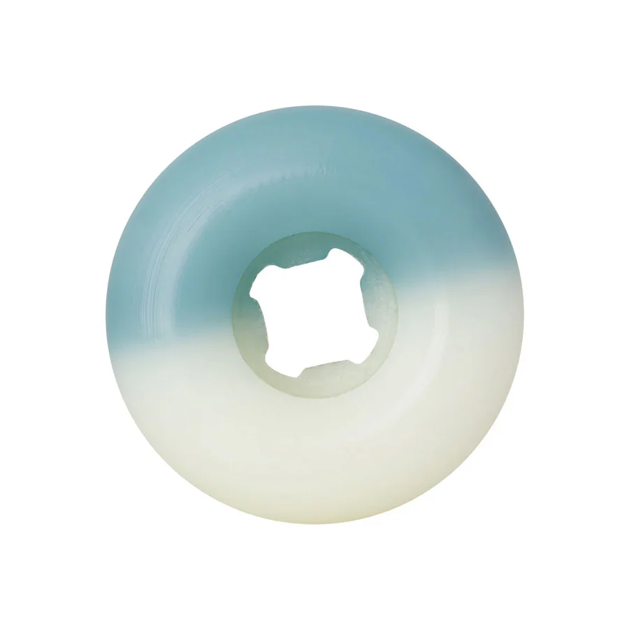 Slime Balls Hairballs 50-50 White/Teal 95A Wheels 54mm - Image 2