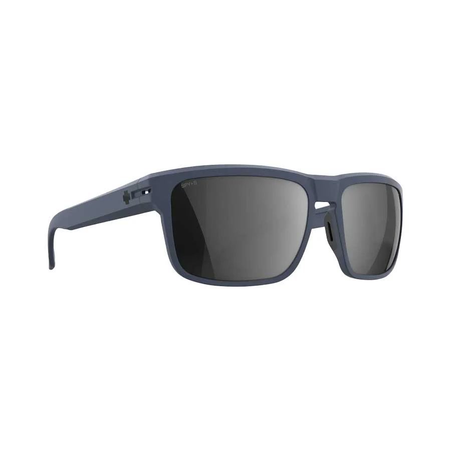 SPY Region XL ANSI Matte Steel Blue - Happy Gray Green Polar Silver Mirror