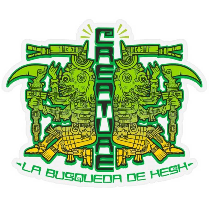 Creature Busqueda De Hesh Sticker 4"