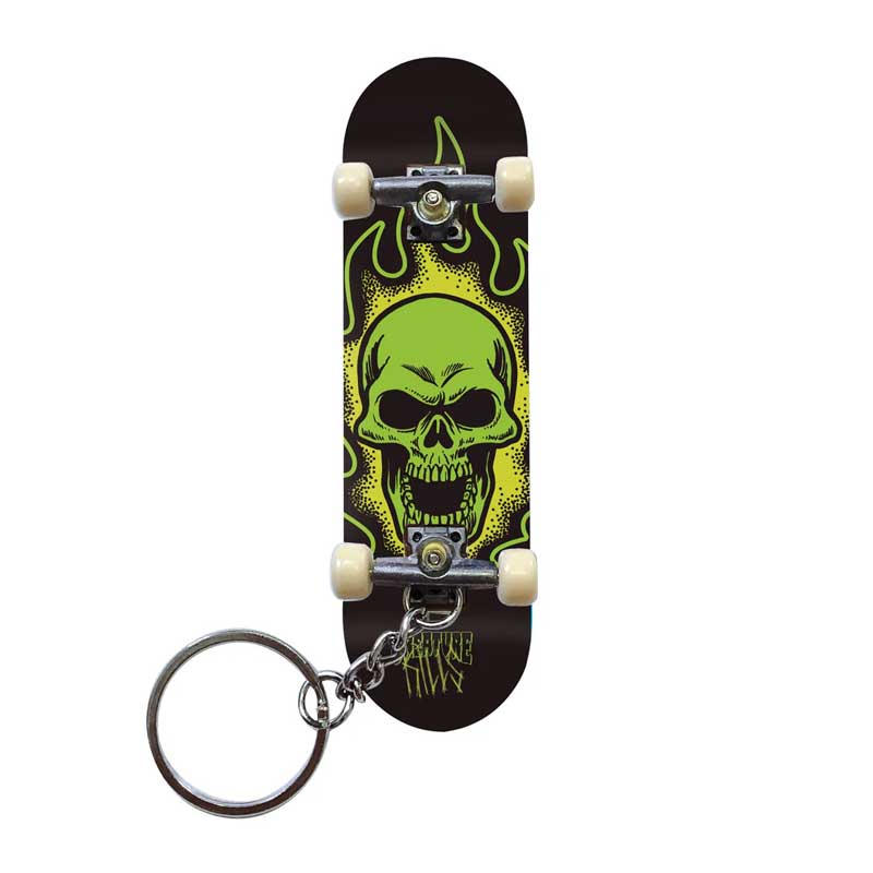 Creature Fingerboard Bonehead Key Chain