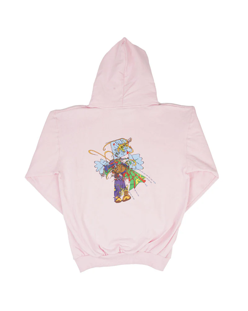 D.O.P.E. Layne Hoodie Pink 2026 - Image 2