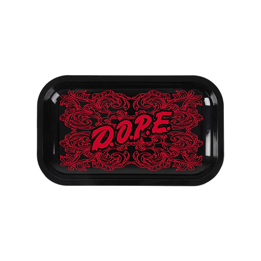 D.O.P.E. Rolling Tray Black Red 2026