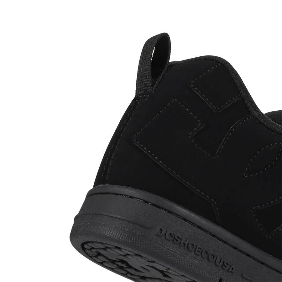 DC Court Graffik Shoe Black/Black/Black - Image 7