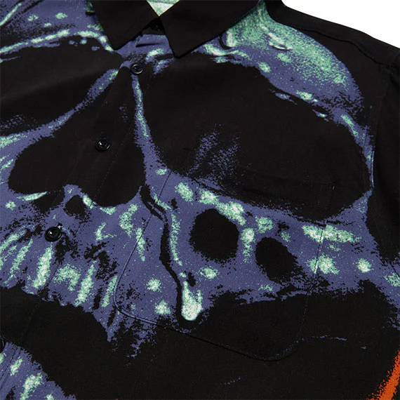 Deathwish Boiling Point Rayon Button Up - Image 3