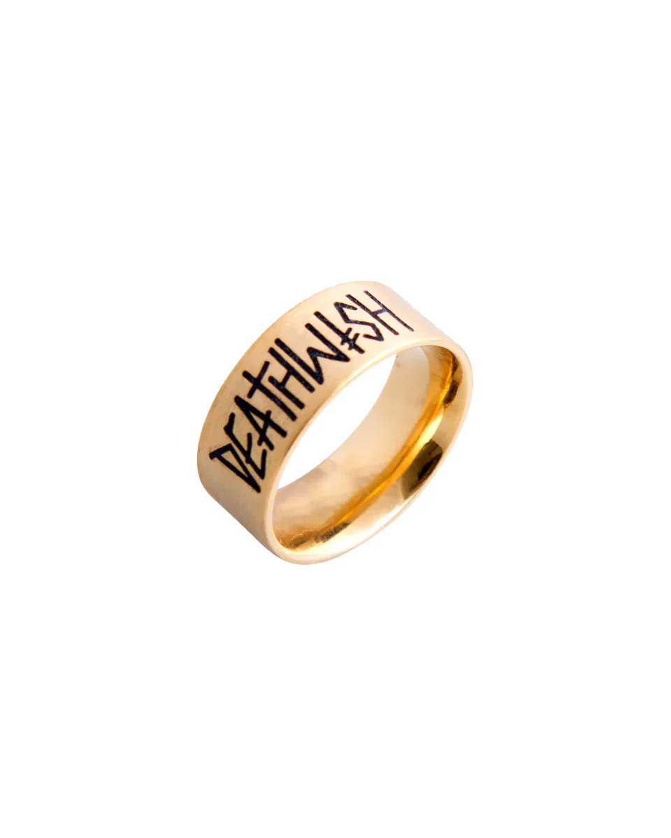 Deathwish Gold Ring