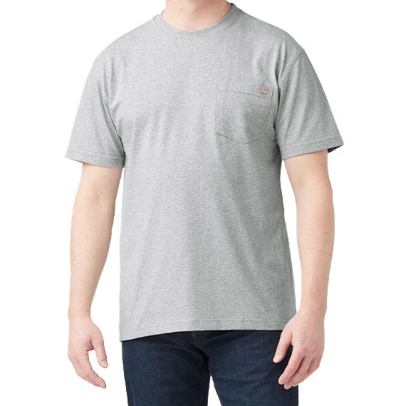 Dickies Heavyweight Pocket T-Shirt - Heather Gray