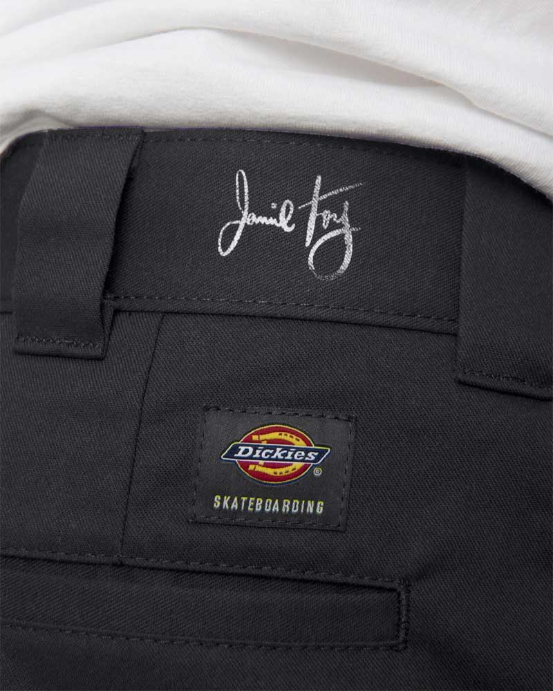 Dickies Jamie Foy Loose Straight Twill Pant - Black - Image 3
