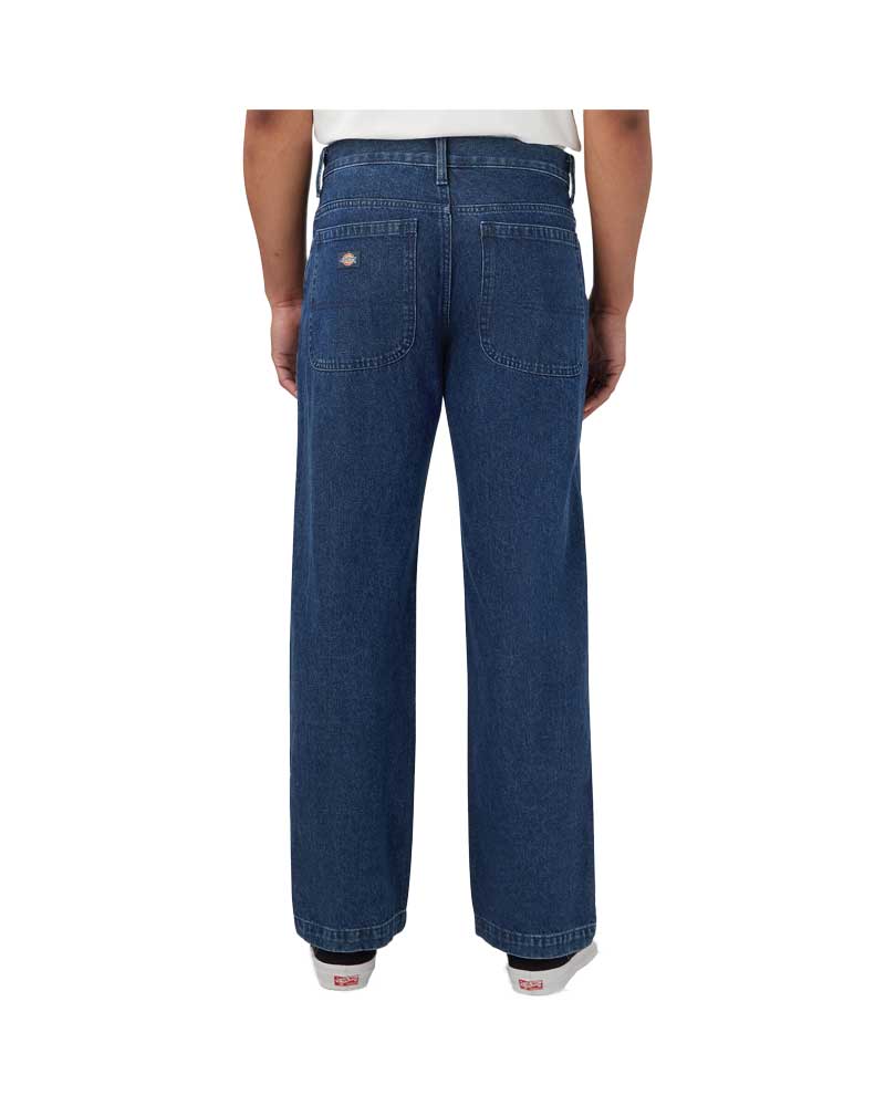 Dickies Loose Fit Denim Pant - Stonewash Indigo Blue - Image 2