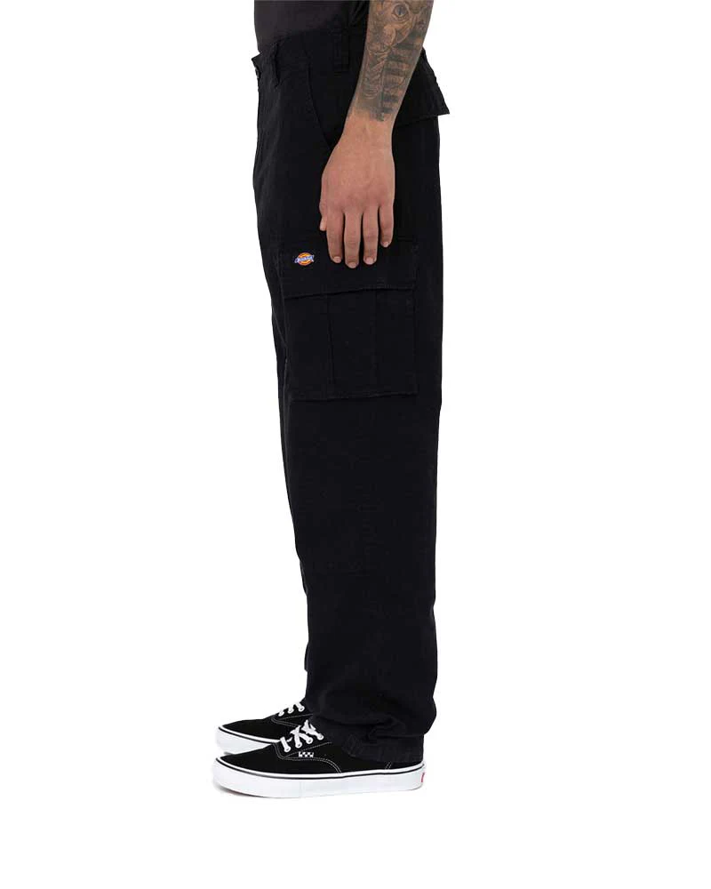 Dickies Relaxed Fit Double Knee Cargo Pant Black - Image 3