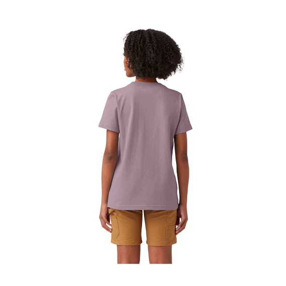 Dickies Women's Heavyweight Pocket T-Shirt Lilac - Image 2