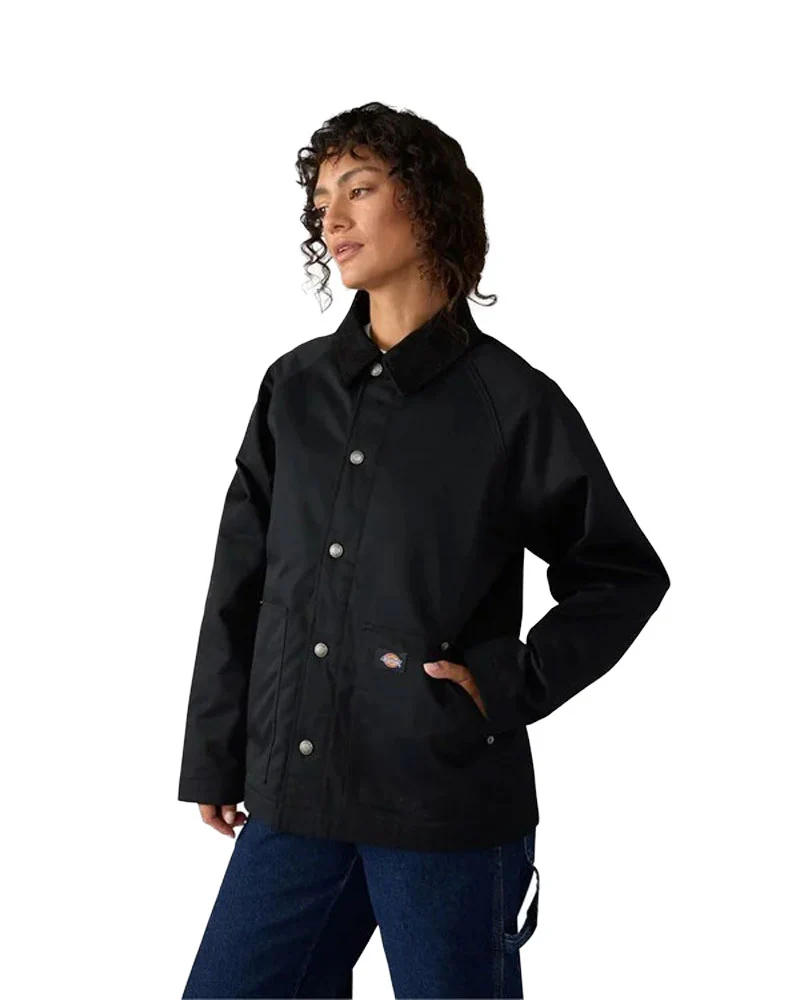 Dickies Women's Union Barn Jacket Black - Image 2