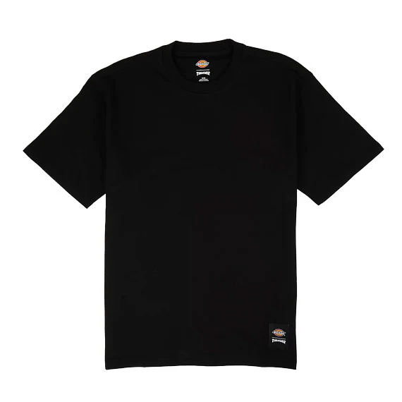 Dickies x Thrasher Short Sleeve T-Shirt Black - Image 2