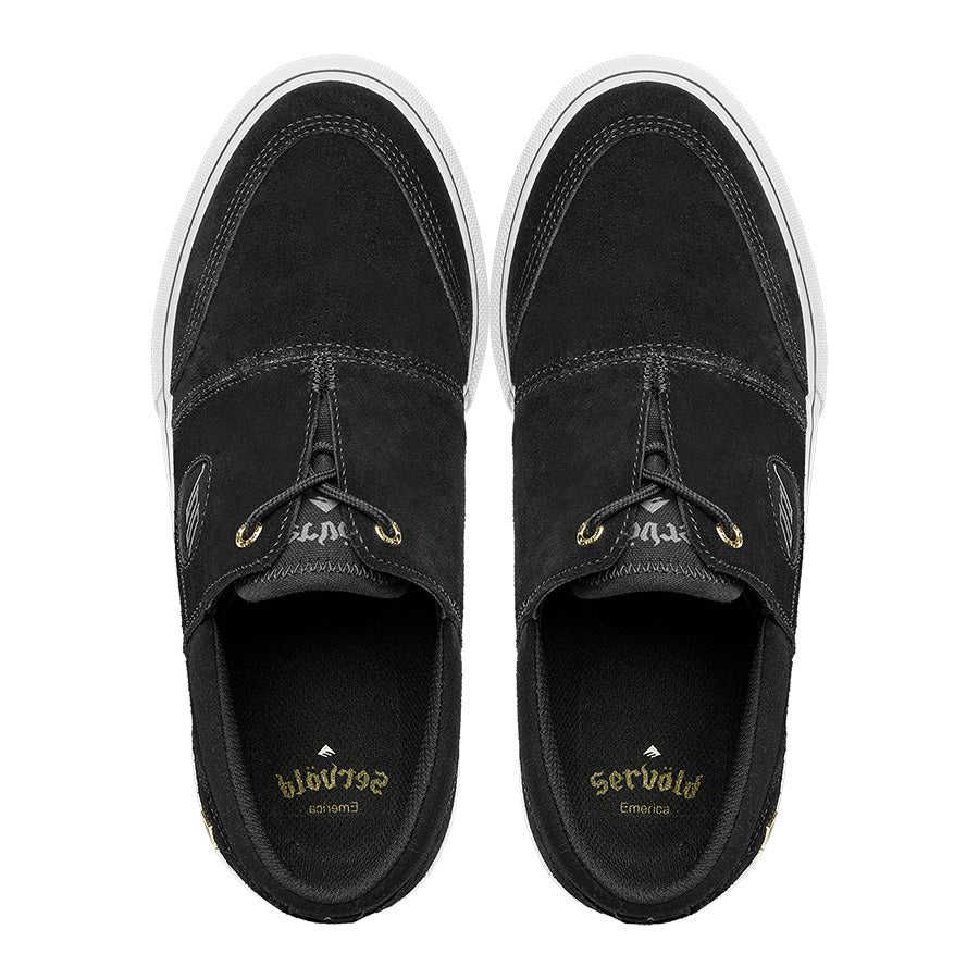 Emerica Servold - Black/White/Gold - Image 2