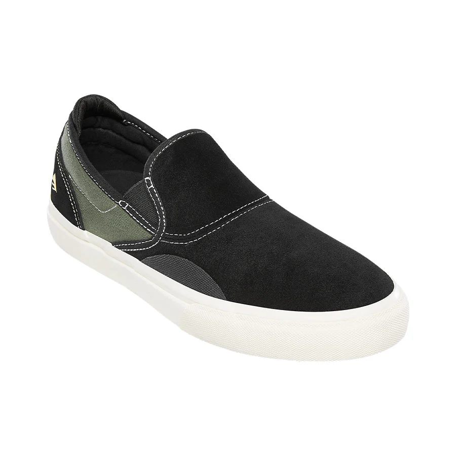 Emerica Wino G6 Slip-On - Black/Olive - Image 2