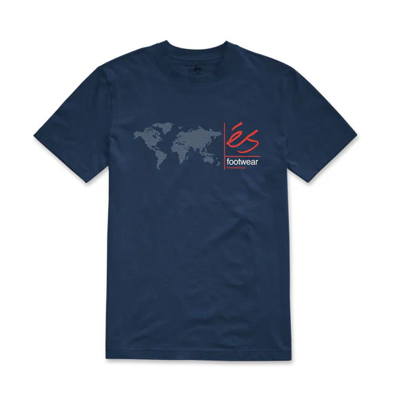 Es Digi Map T-Shirt - Navy