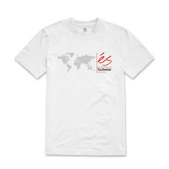 Es Digi Map T-Shirt - White
