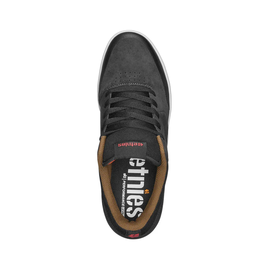 Etnies Marana - Dark Grey/Black/Red - Image 3