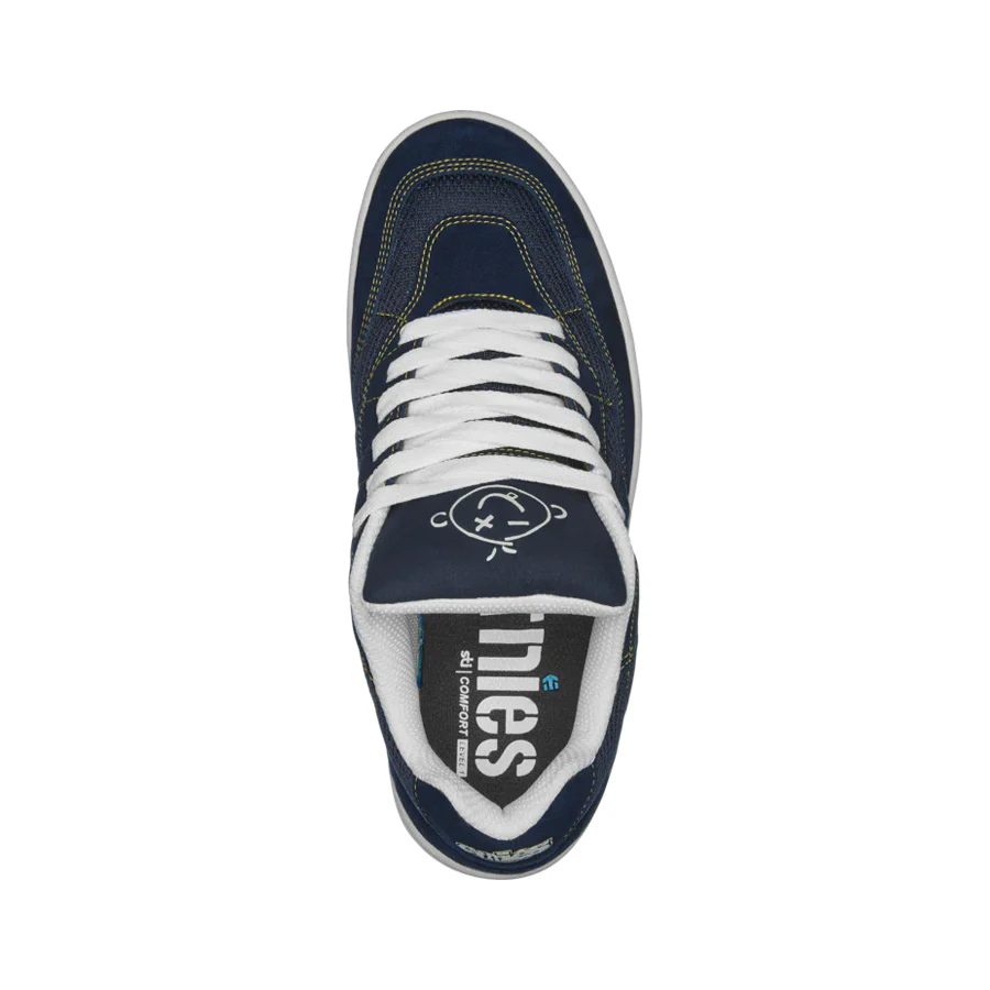 Etnies Snake - Navy/White/Yellow - Image 3