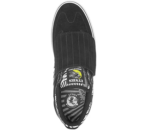 Etnies Windrow Vulc Mid - Black/Print - Image 3