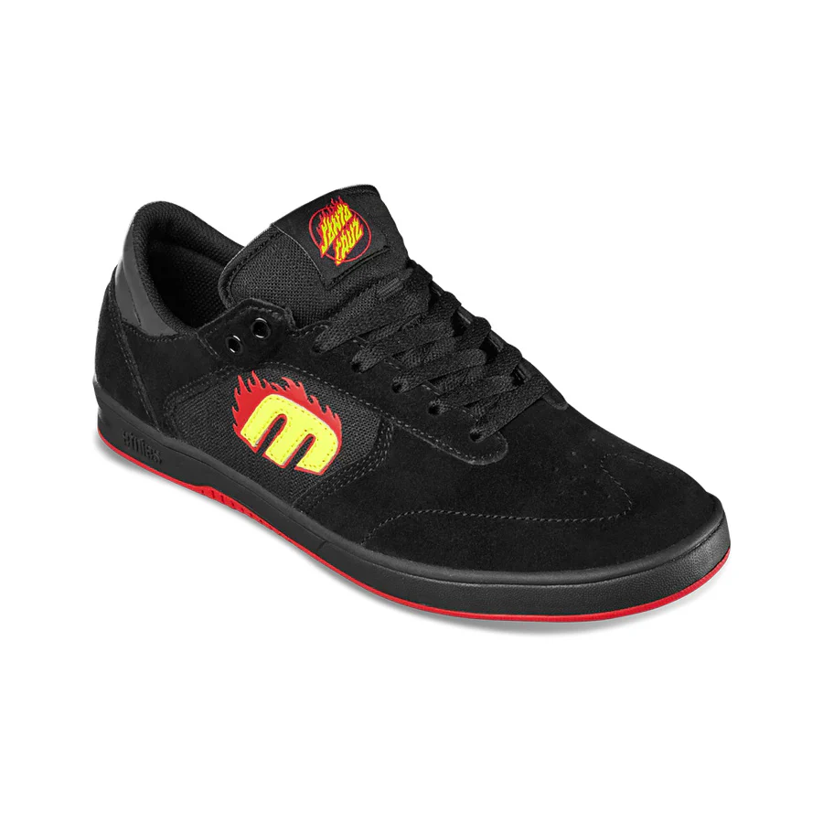 Etnies Windrow X Santa Cruz - Black/Red/Black - Image 2