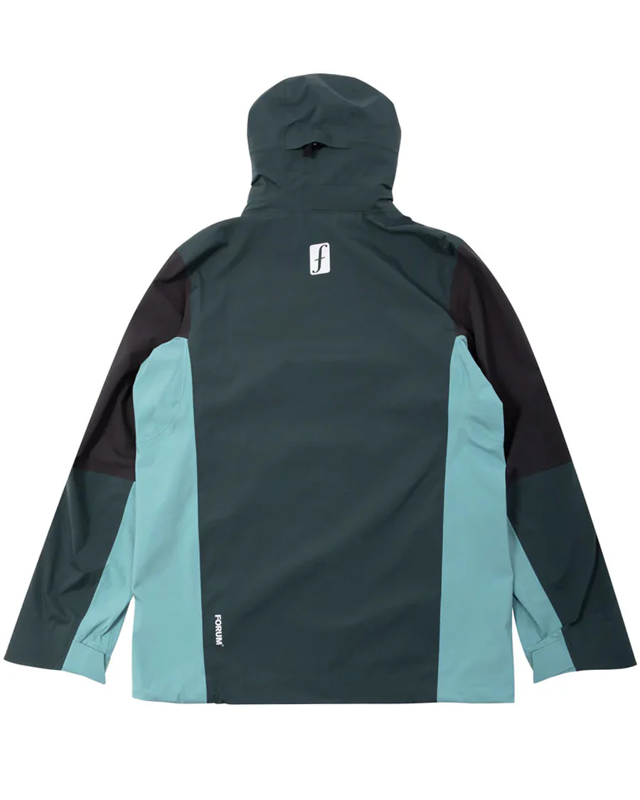 Forum Men's 3-Layer All-Mountain Jacket Deep Ocean/Marine/Black 2026 - Image 2