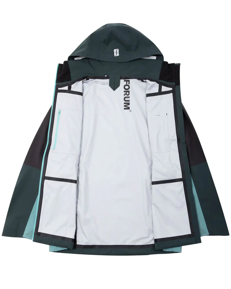 Forum Men's 3-Layer All-Mountain Jacket Deep Ocean/Marine/Black 2026 - Image 3