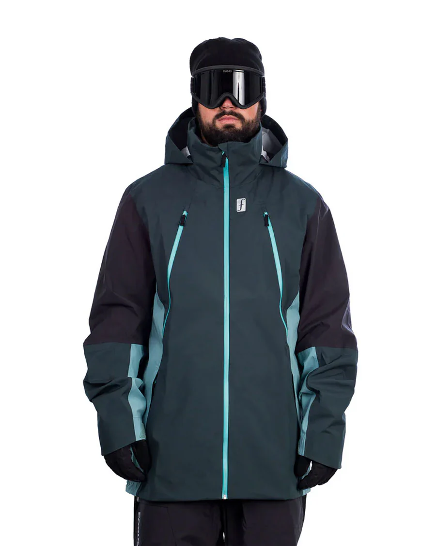 Forum Men's 3-Layer All-Mountain Jacket Deep Ocean/Marine/Black 2026 - Image 4
