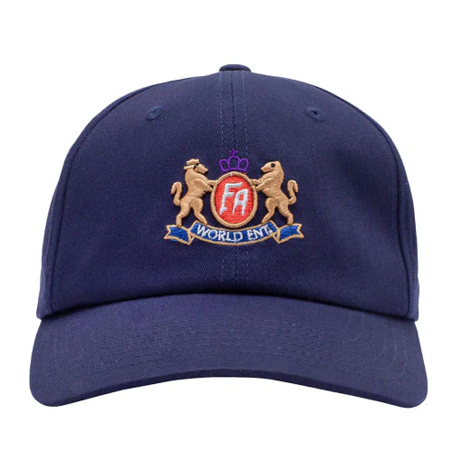 Fucking Awesome Crest Snapback Cap Navy - Image 2