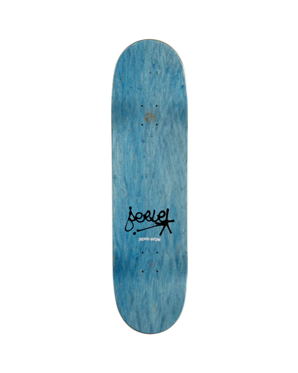 Fucking Awesome Elijah Berle Class Photo Painted By Sickid Deck Shape 2 - Image 2