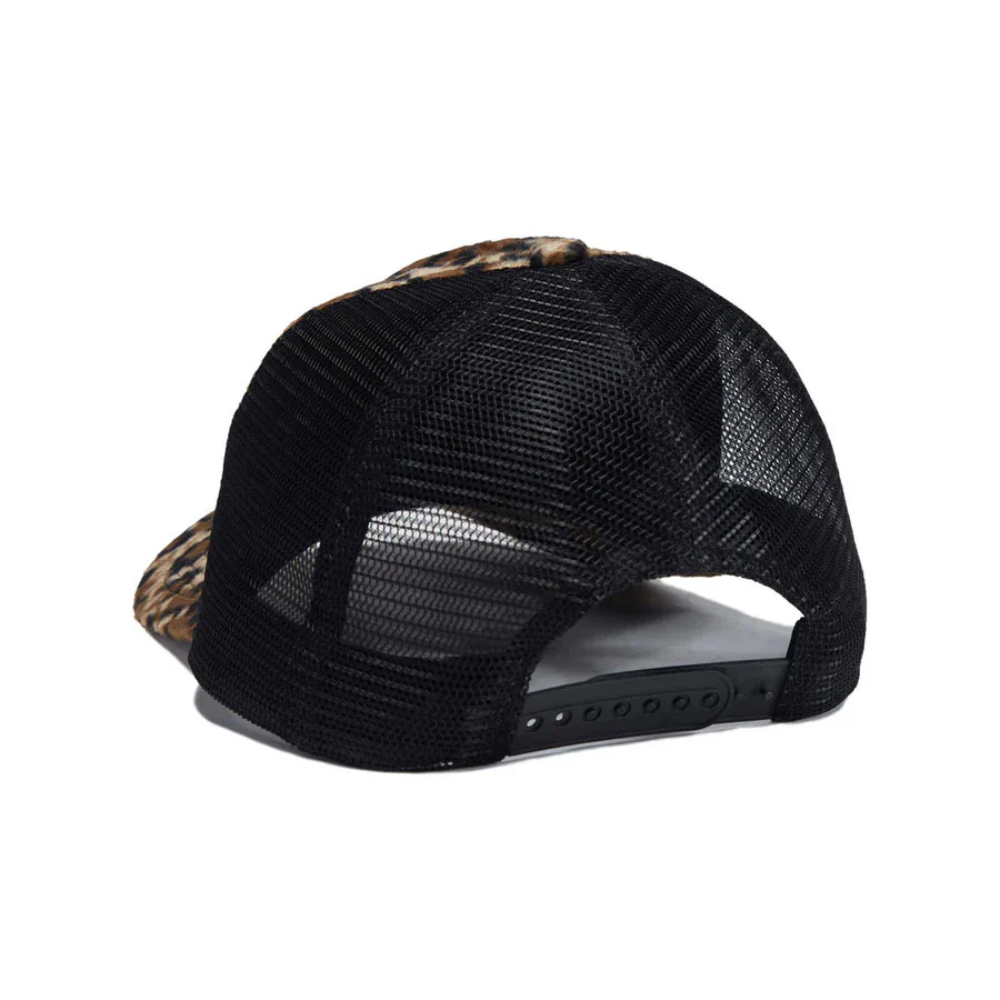 Fucking Awesome Stamp Logo Trucker Hat Leopard - Image 2