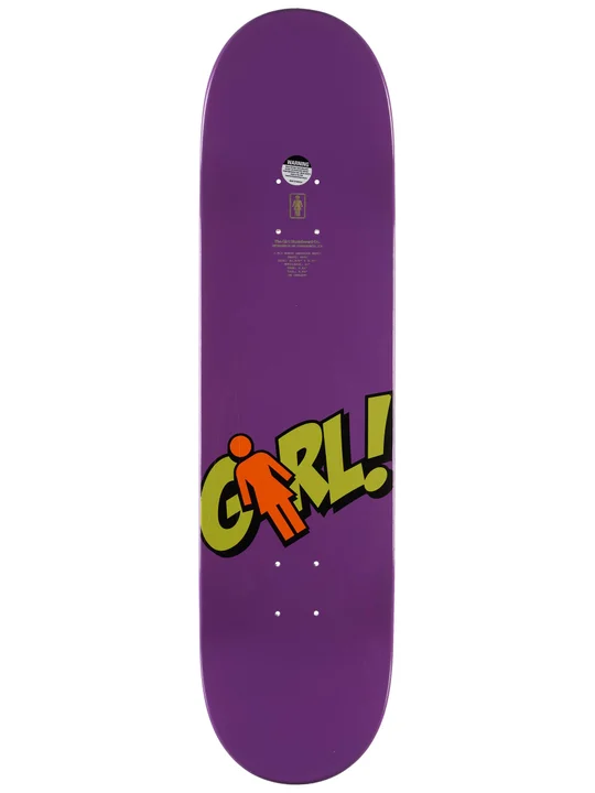 Girl Geering Blammo Full Dip Twin Tip Deck - Image 2