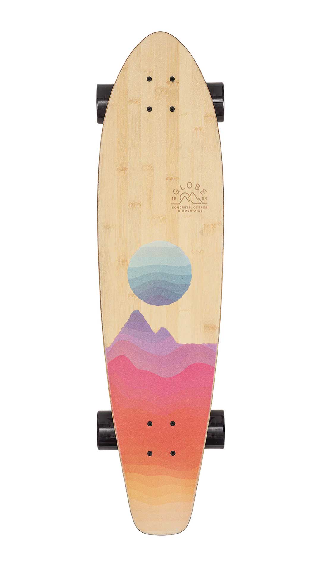 Globe Arcadia Bamboo/Mountains Longboard 36" - Image 2