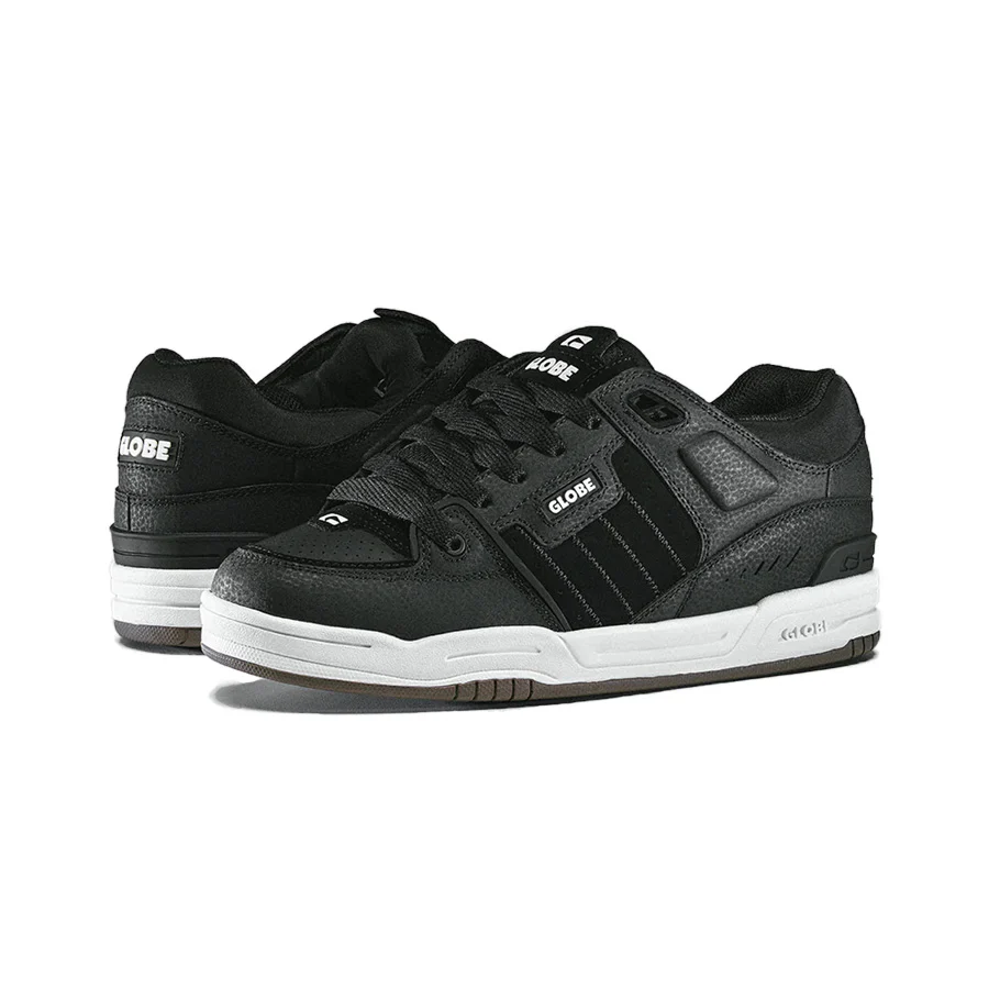 Globe Fusion Shoe Black/White/Gum - Image 4