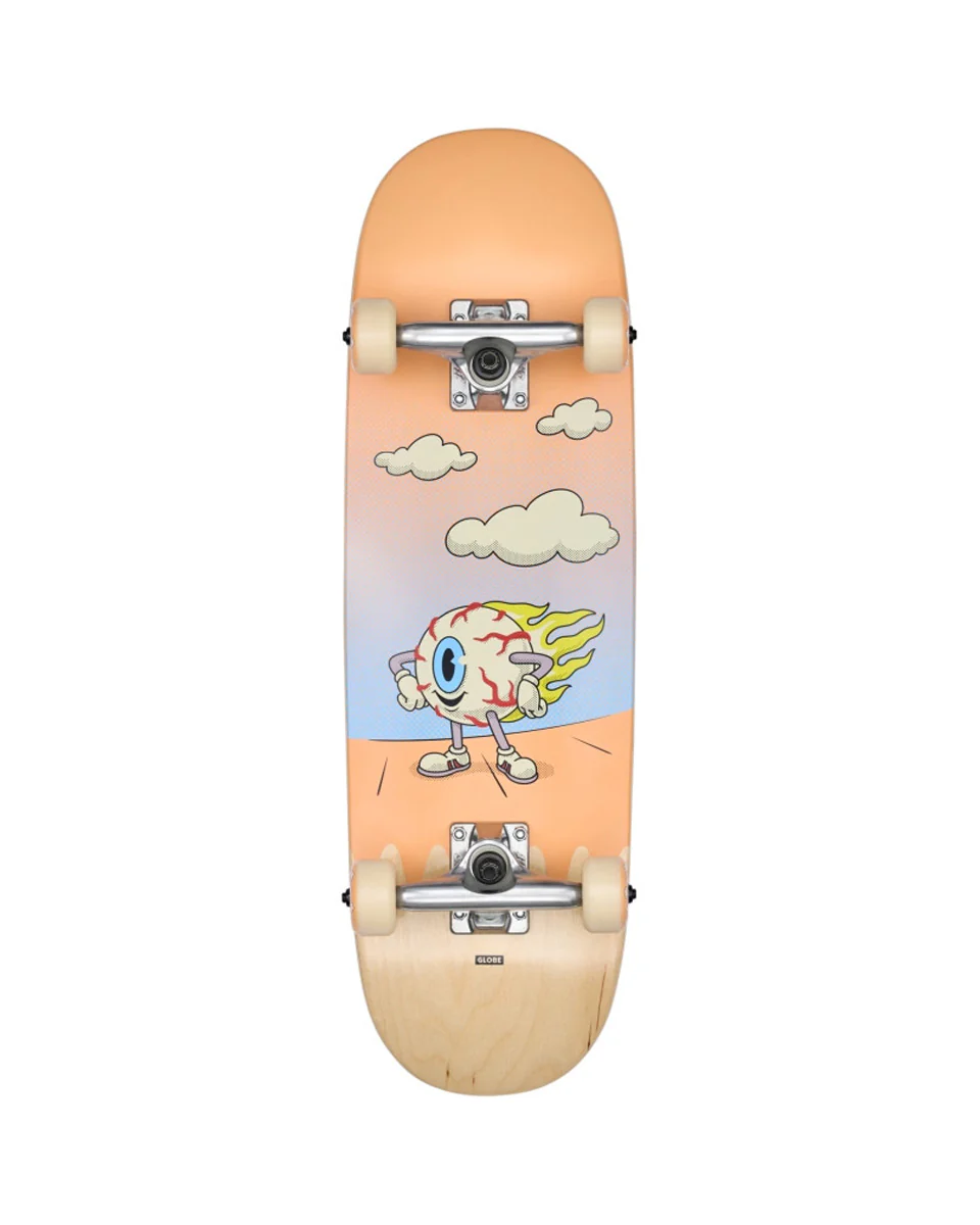 Globe Kids Wide Mini Complete Flaming Eye 7.9