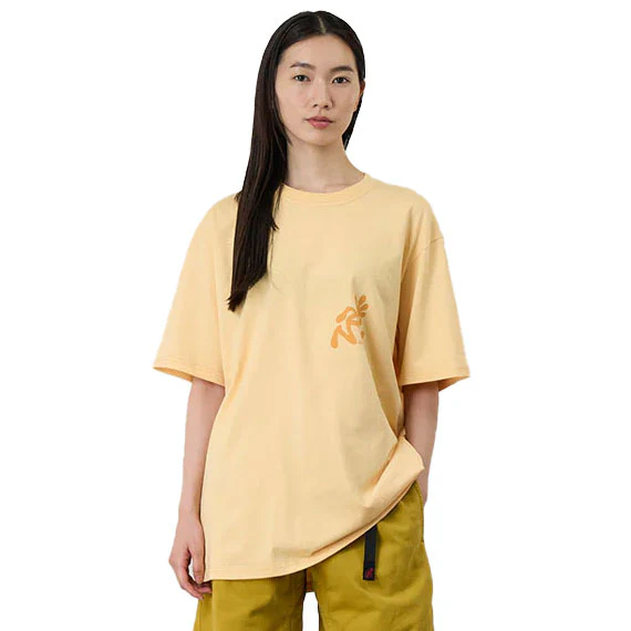 Gramicci Running Man T-Shirt Mango - Image 2