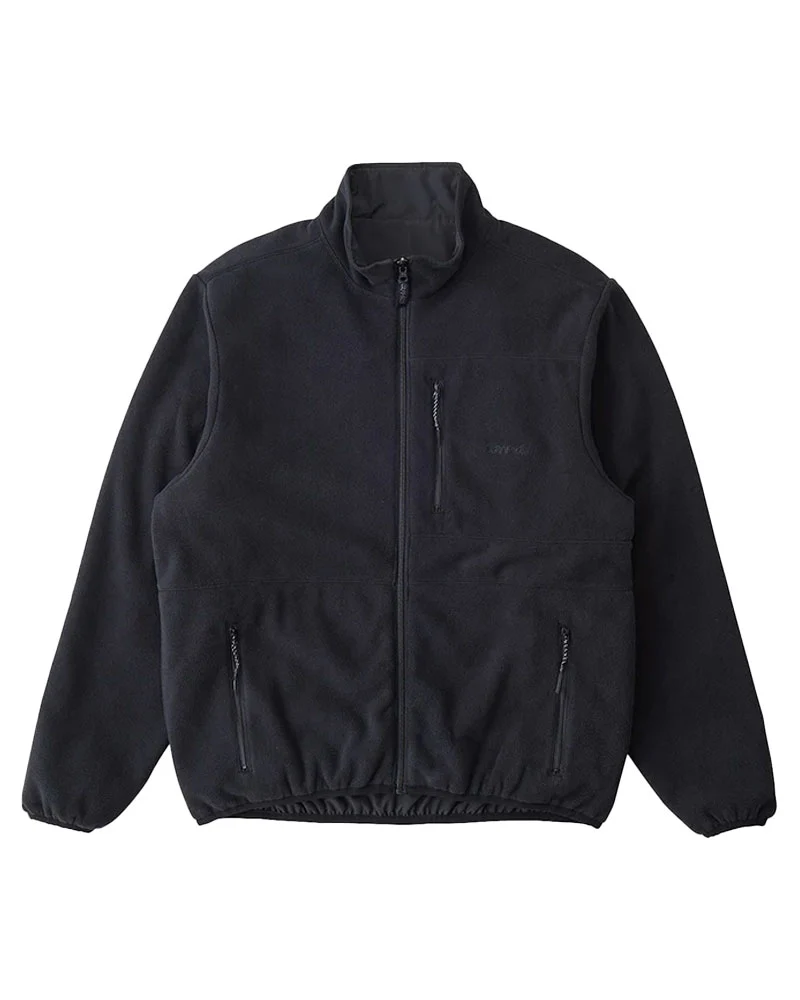 Gramicci Thermal Fleece Reversible Zip Jacket Black - Image 2