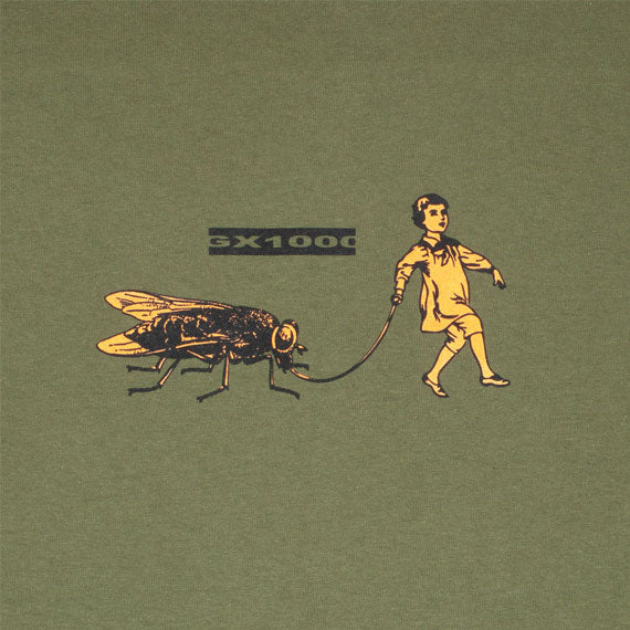 GX1000 BFF T-Shirt Military Green - Image 2