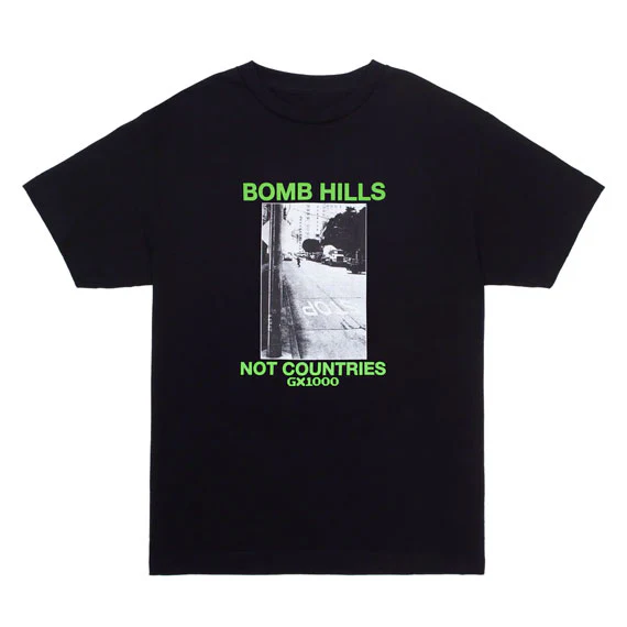 GX1000 Bomb Hills Not Countries - Black