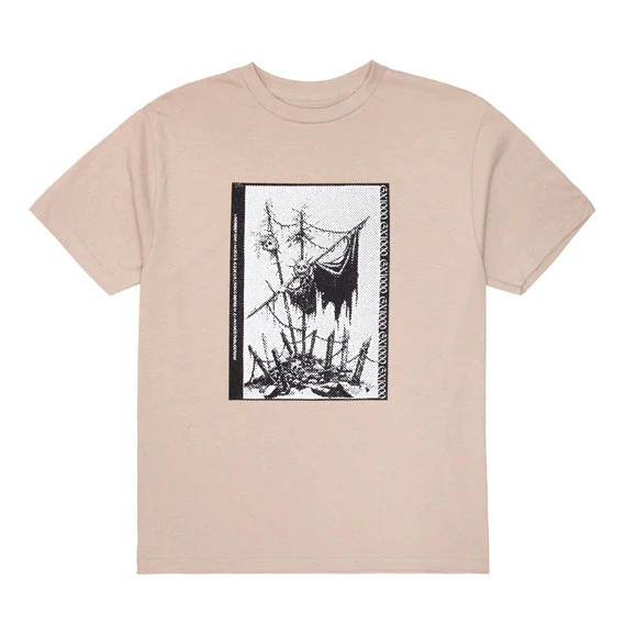 GX1000 Hamburger Lady T-Shirt Sand