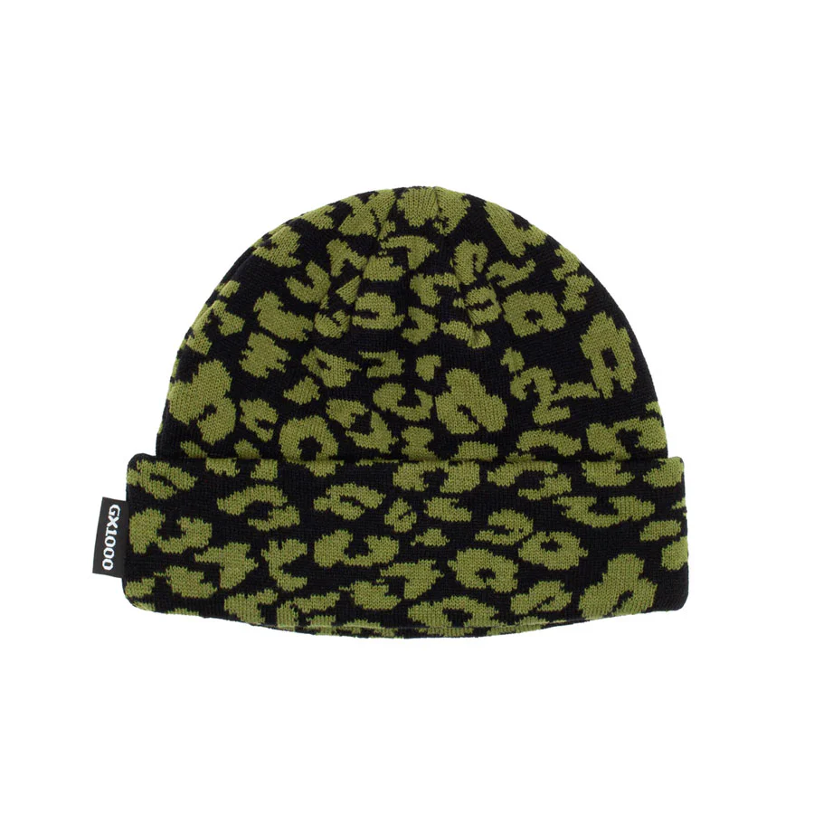 GX1000 Lep Beanie Green/Black - Image 2
