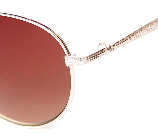 Happy Hour Sunglass Holidaze - Hawk Gold Amber - Image 3